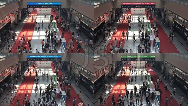 展會人流走向，圖源網絡