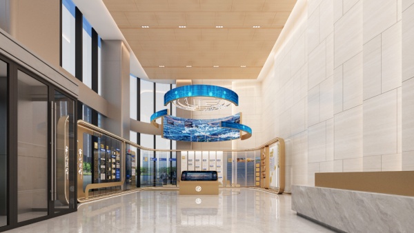 企業(yè)展廳深化設計方案落地實施