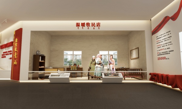 時代楷模尕布龍紀念館展陳設計