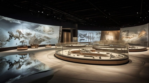 展廳空間中的時間可以倒流！