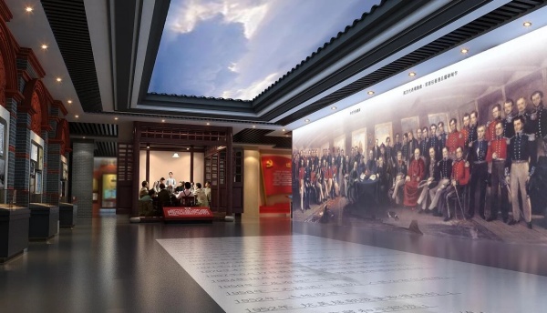 黨建廉政榮譽(yù)室村史館法制教育展廳設(shè)計作品