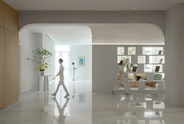 醫(yī)院國際醫(yī)療辦公室展廳設(shè)計(jì)