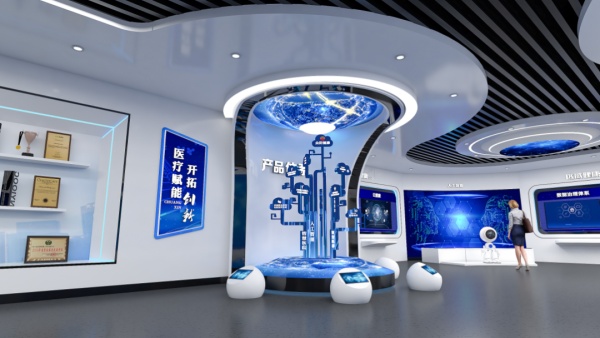 健康企業(yè)展館設計