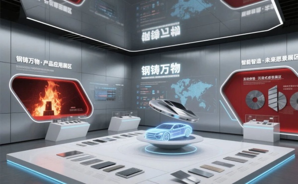 被千度鋼流燙到心跳，鋼鐵企業科技展廳也太酷了吧？