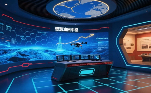 石油會(huì)“開(kāi)口說(shuō)話”？這座油田文化展廳讓巖芯數(shù)據(jù)活了！