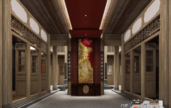 上下杭?xì)v史文化街區(qū)游客服務(wù)中心展陳設(shè)計(jì)方案