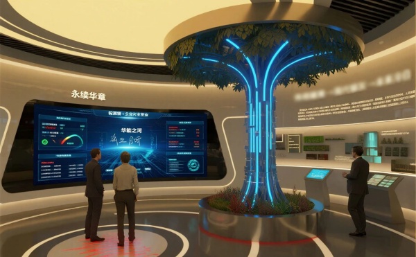 華能煤碳展廳設計