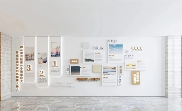 一面企業(yè)文化墻，如何成為品牌的「立體名片」？