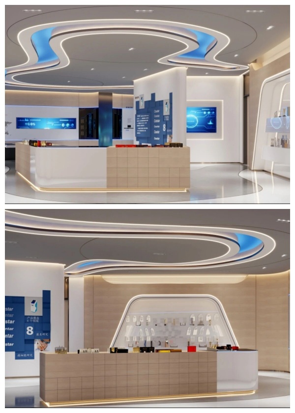 一正藥業(yè)展廳在科技與藝術(shù)交織中，解碼生命健康的未來圖景