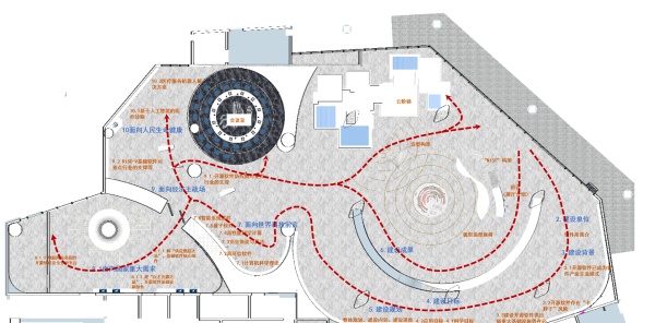 中科南京軟件技術研究院企業(yè)文化展廳設計