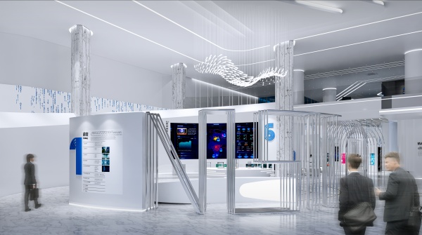 中科南京軟件技術研究院企業(yè)文化展廳設計