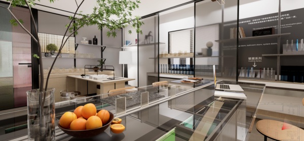 林豐玻璃展廳設(shè)計(jì)案例分享