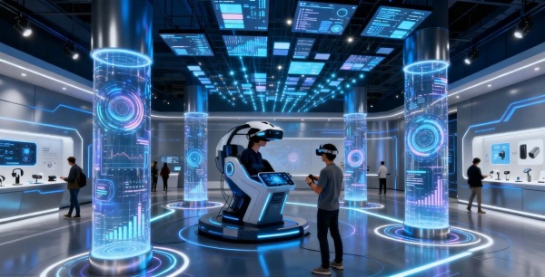 智能硬件企業展廳設計怎么做才能凸顯科技先鋒感？