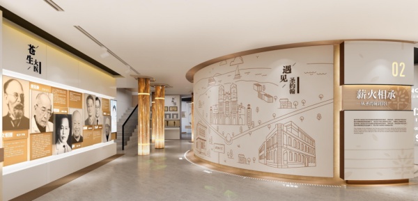 醫(yī)院陳列館設(shè)計：用線性空間秩序講述百年歷史！