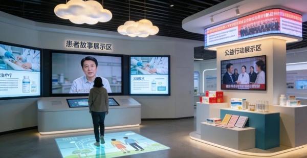 生物醫(yī)藥企業(yè)展廳設計怎么做才能凸顯專業(yè)權威？