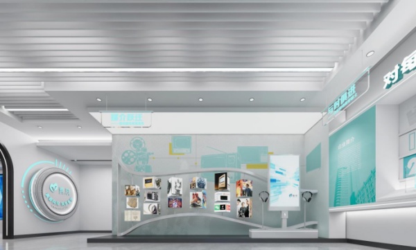 傳媒黨團活動展廳設(shè)計