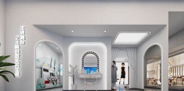 傳媒黨團活動展廳設(shè)計