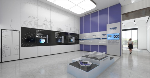 上海電力科技有限公司企業展廳設計