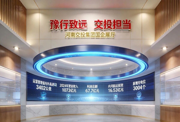 河南交投集團(tuán)展廳設(shè)計(jì)——藏著中原交通的奮斗與遠(yuǎn)方